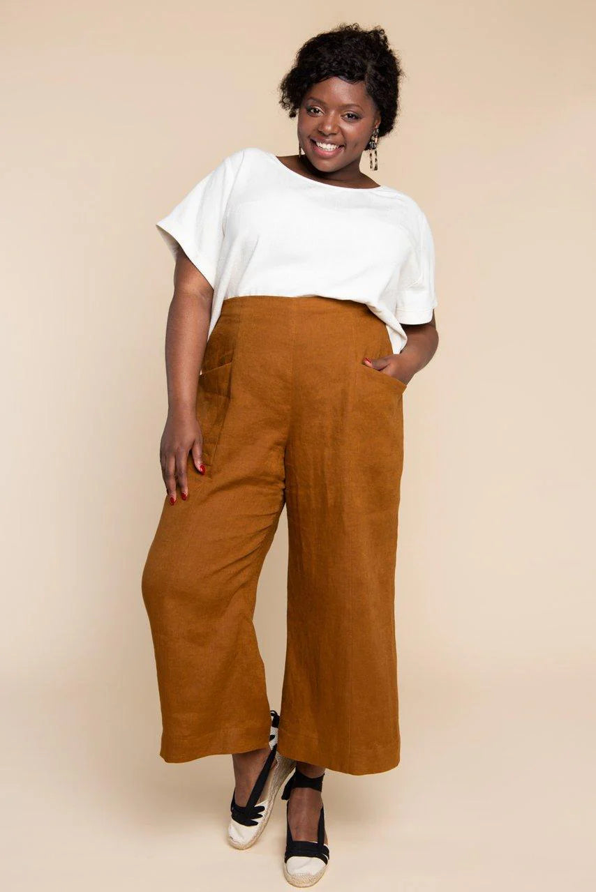 Pietra Trousers and Shorts By Closet Core Patterns