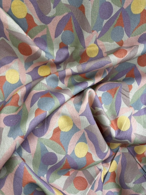 Sunset Sorbet Linen Blend