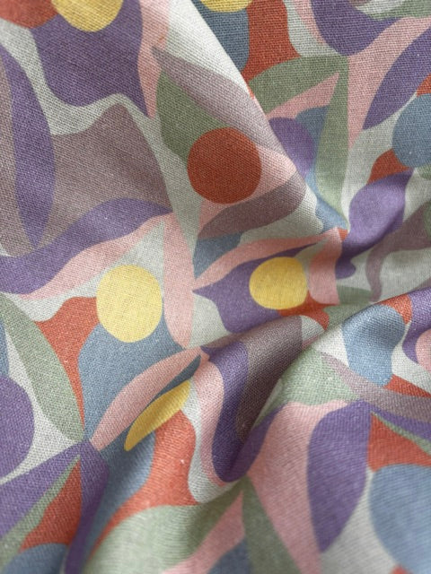 Sunset Sorbet Linen Blend