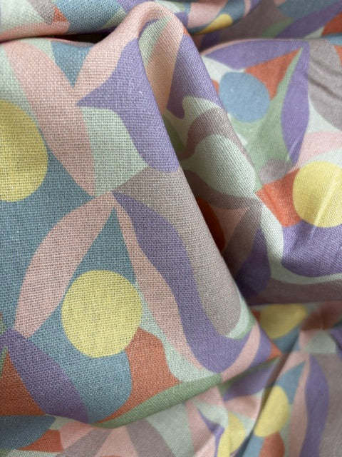 Sunset Sorbet Linen Blend