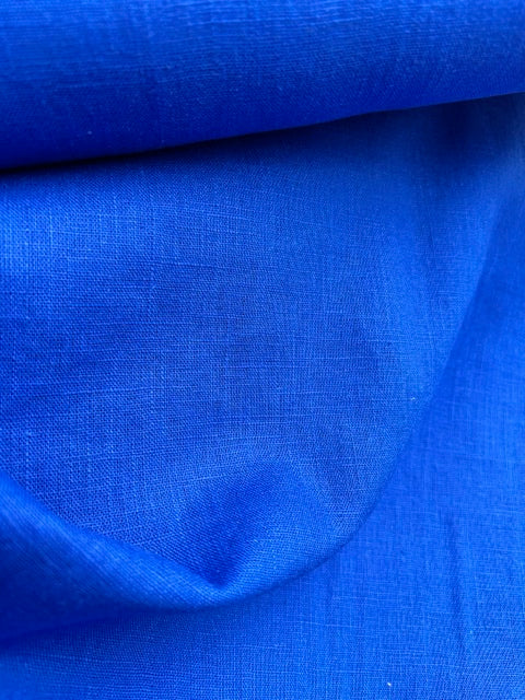 Ramie Linen - Cobalt
