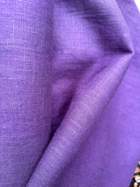 Ramie Linen - Aubergine