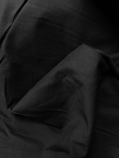 Plain Cotton Lawn - Black