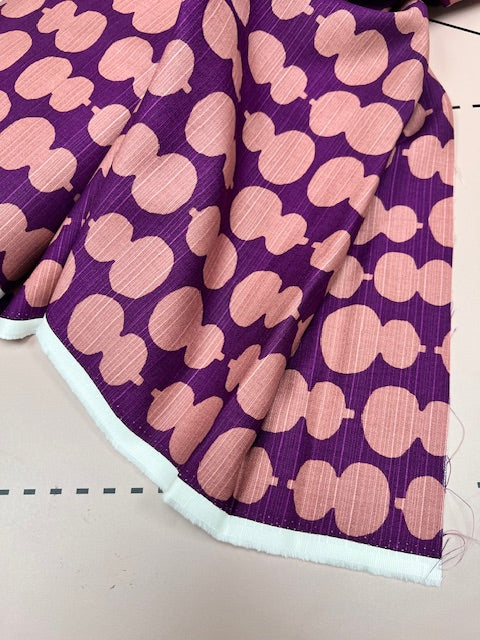 Sevenberry Textured Cotton Plum/Pink
