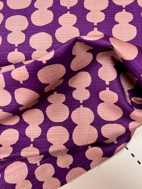 Sevenberry Textured Cotton Plum/Pink