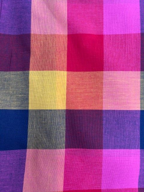 Jaipur plaid yarn dyed cotton