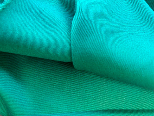 Plain Cotton Drill - Emerald `Green