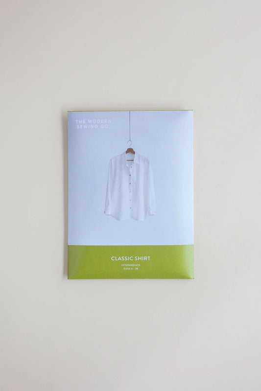 Classic Shirt The Modern Sewing Co. Paper Pattern