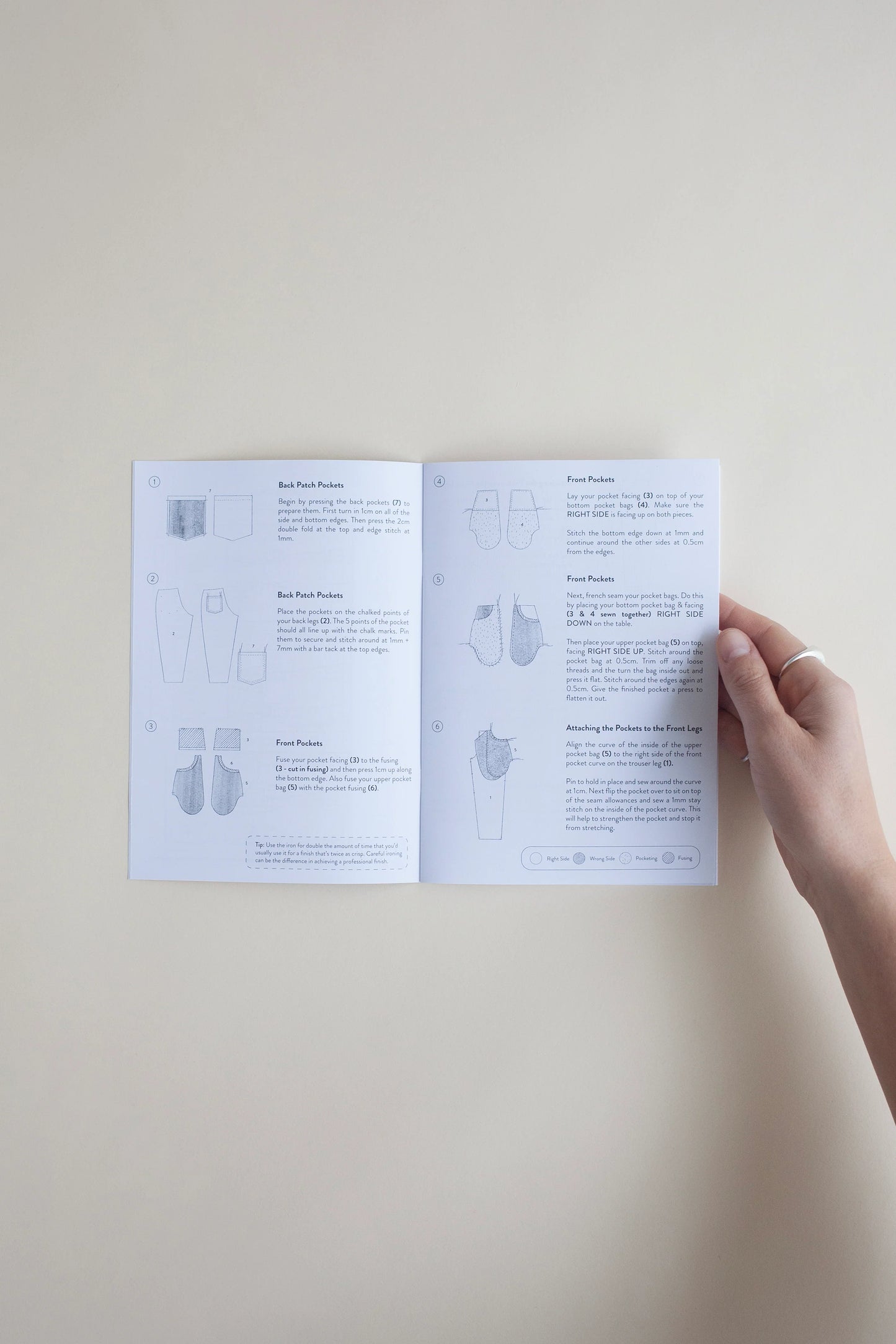 Worker Trousers The Modern Sewing Company Paper Pattern