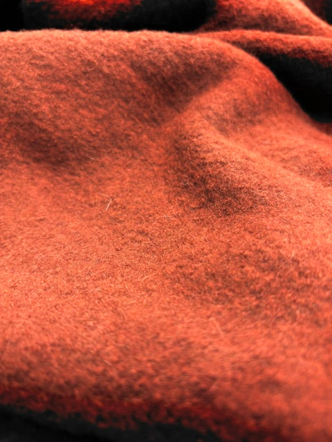 Boiled Wool - rust