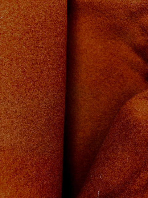 Boiled Wool - rust