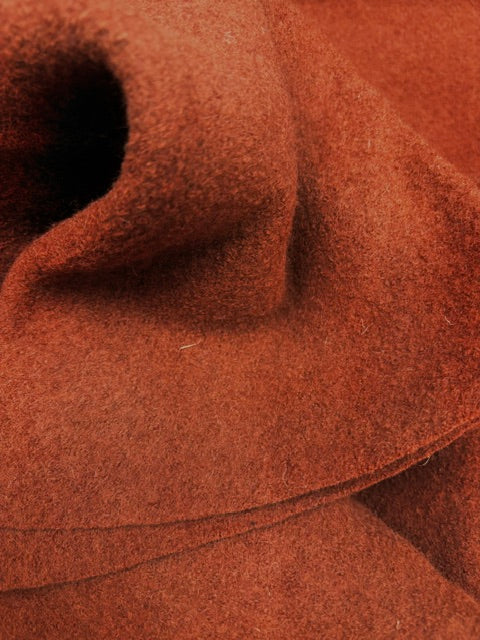Boiled Wool - rust