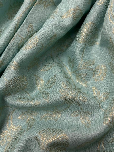 ROSE FOIL PRINT VISCOSE JAQUARD