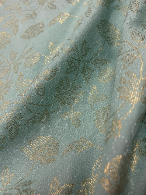ROSE FOIL PRINT VISCOSE JAQUARD
