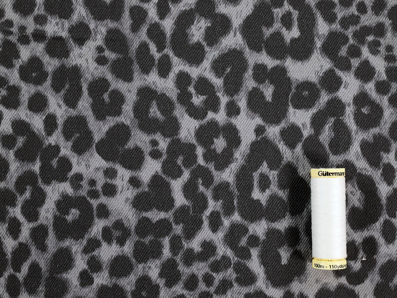 Ace Animal Print Denim Fabric Godmother