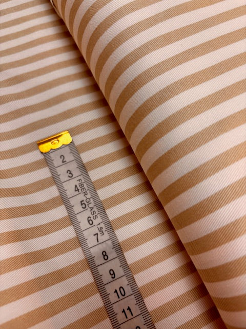 Sevenberry Cotton Twill stripes Beige