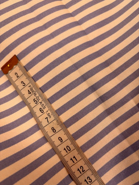 Sevenberry Cotton Twill stripes Blue