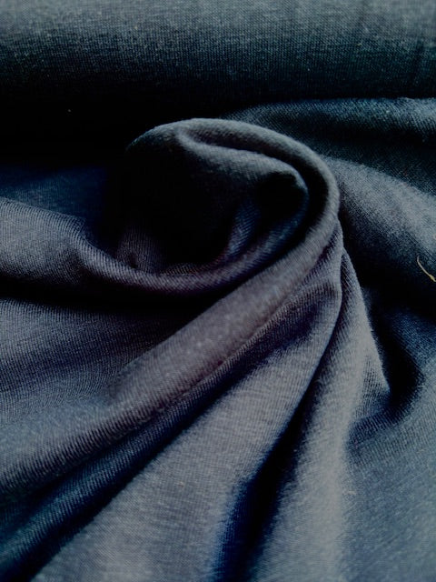 Soft Bamboo Jersey - Navy