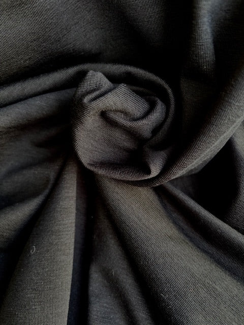 Soft Bamboo Jersey - Black