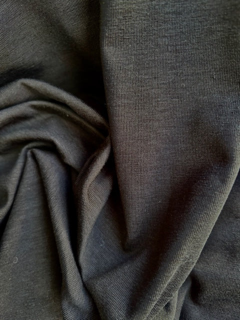 Soft Bamboo Jersey - Black