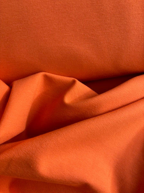 Organic cotton jersey mango