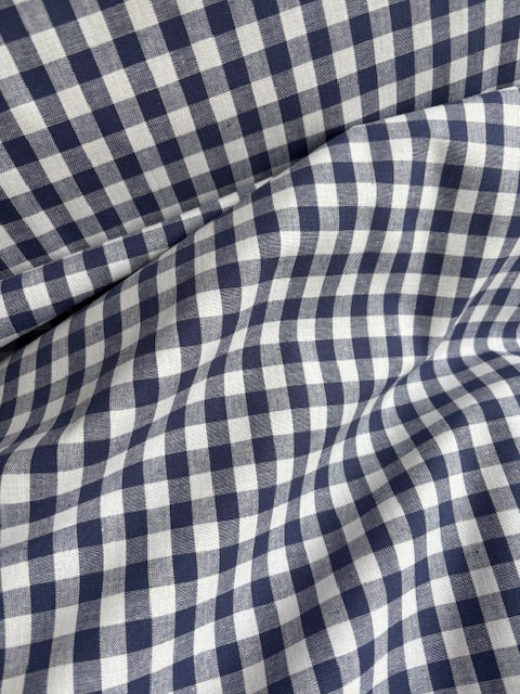 Blue/white Yarn Dyed Large Gingham Check from Kobenz by Modelo Fabrics