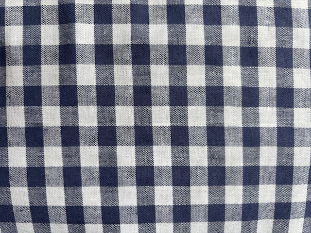 Blue/white Yarn Dyed Large Gingham Check from Kobenz by Modelo Fabrics