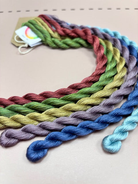 Antique Hues p12 Paintbox threads pack 6