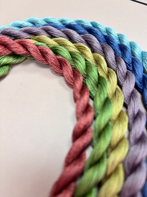Antique Hues p12 Paintbox threads pack 6