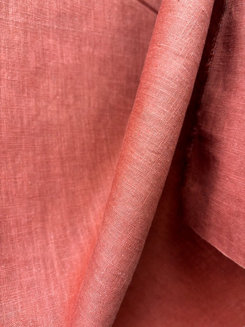 Ramie Linen - Rust