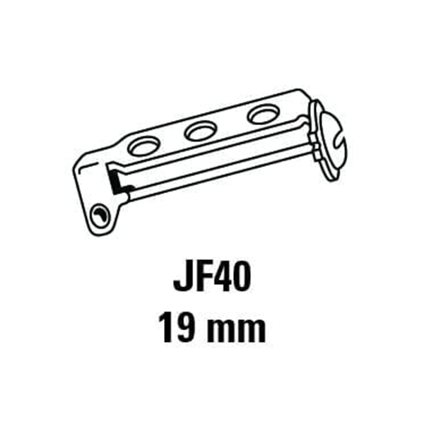 Brooch backings 19mm pk. 7