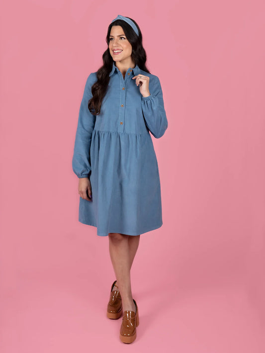 Tilly and The Buttons Paper Pattern - Lyra Shirt Dress