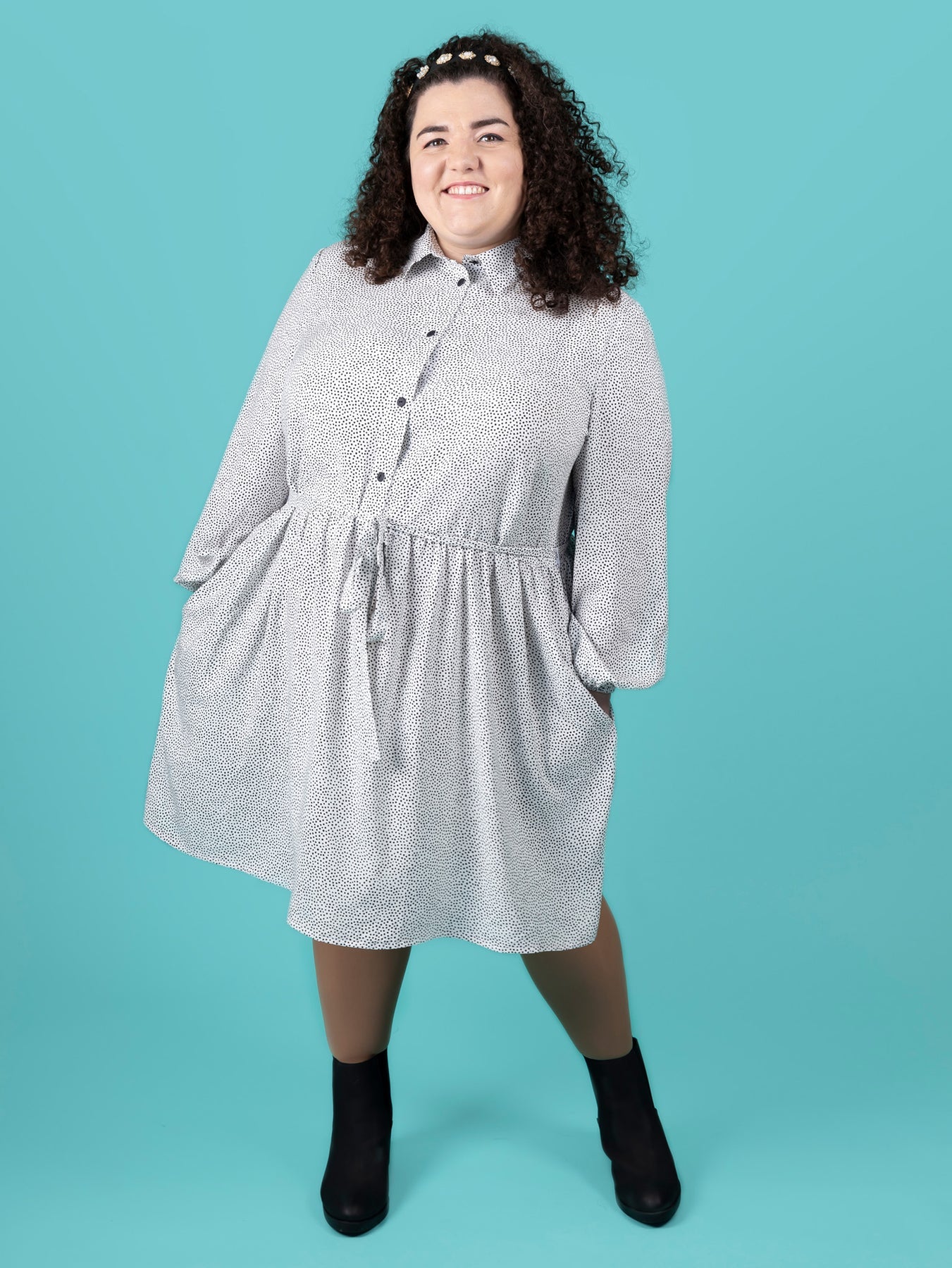 Tilly and The Buttons Paper Pattern - Lyra Shirt Dress
