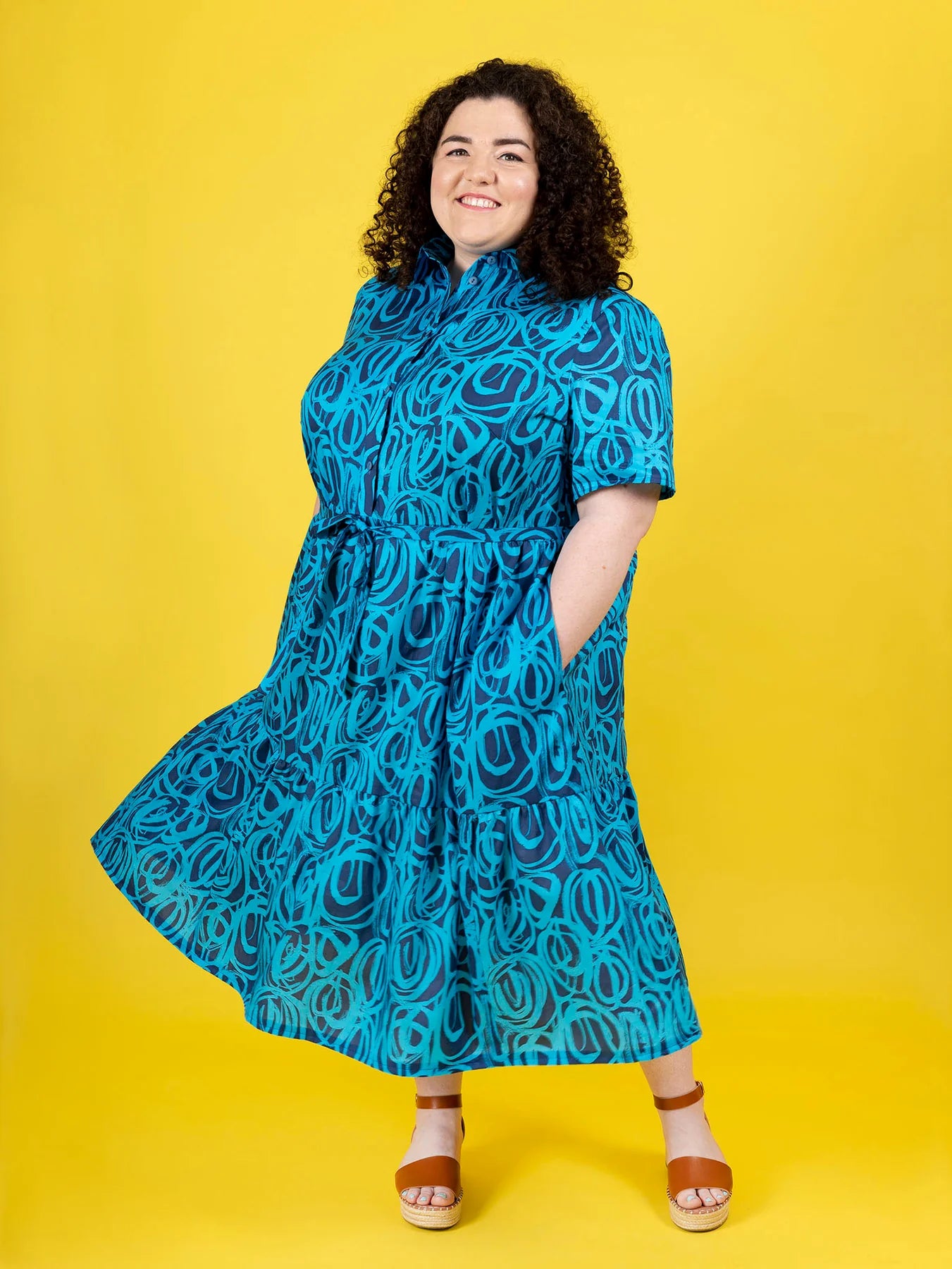 Tilly and The Buttons Paper Pattern - Lyra Shirt Dress