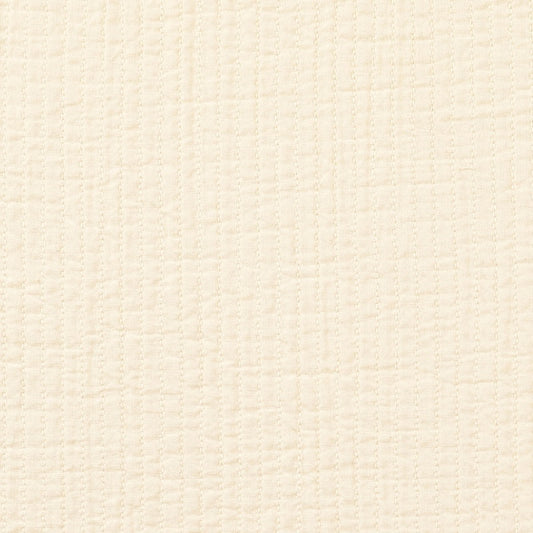 Ecru Stitch Detail Fabric From Kiso