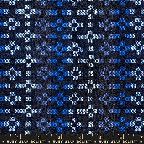 Warp And Weft Mystic Fable By Alexia Abegg Of Ruby Star Society For Moda – Chore Coat - blue