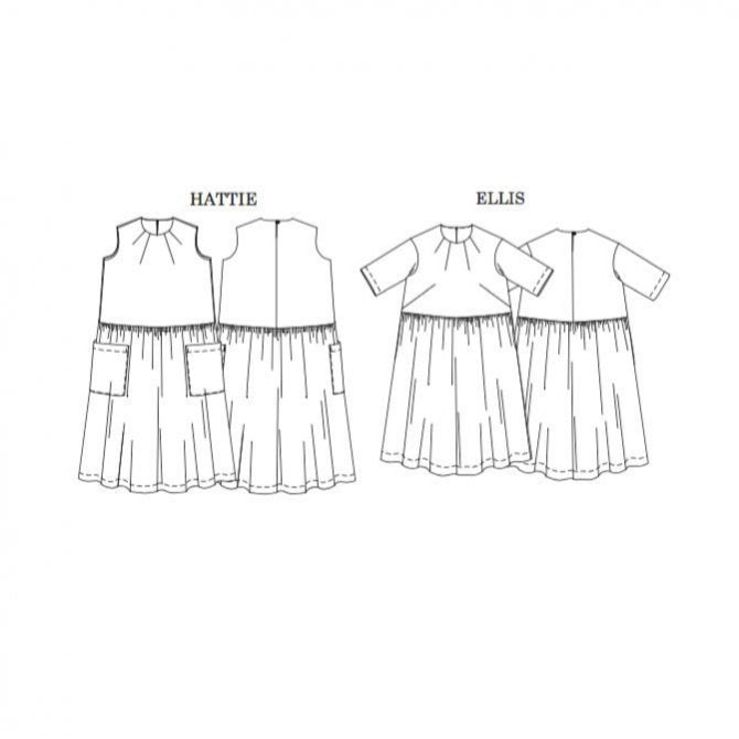 Merchant and Mills - Paper Sewing Pattern - The Hattie and Ellis