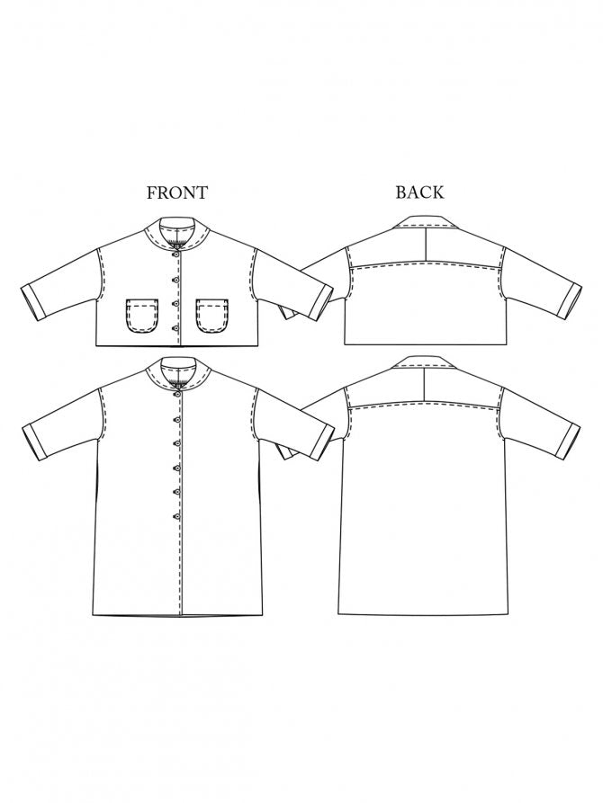 Merchant and Mills - Paper Sewing Pattern - The Sanda