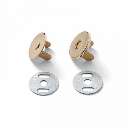 Prym Magnetic Snap 19mm Gold Coloured BAGP416481