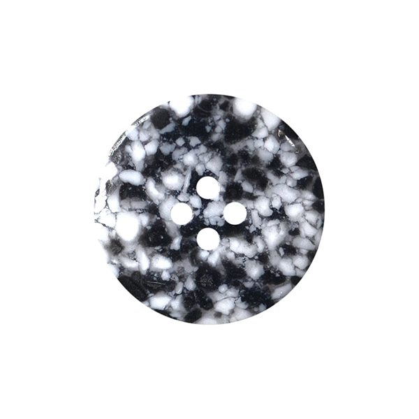 Recycled Black/Greys Speckle Buttons – SIZE 24