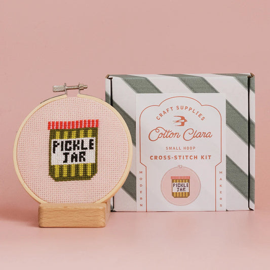 Cotton Clara Pickle Cross Stitch