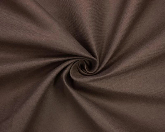 Plain Cotton Drill - Brown
