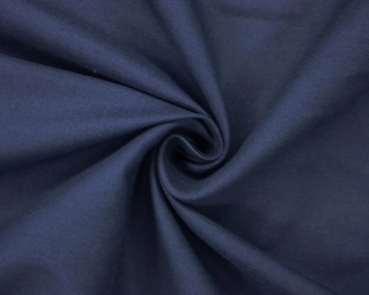Plain Cotton Drill - Navy