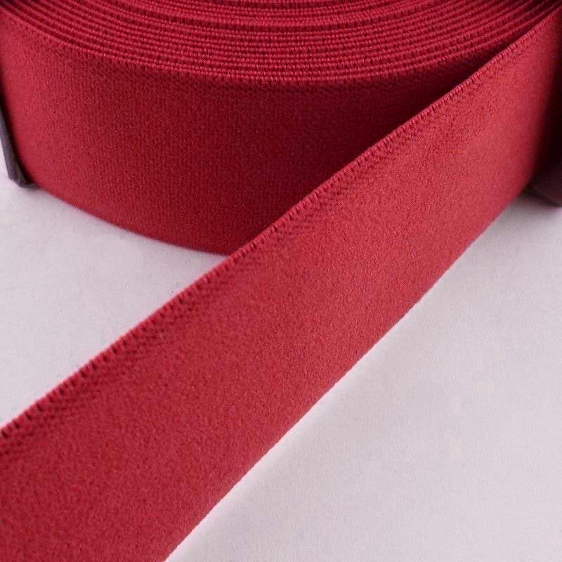 P957410 38mm red waistband elastic