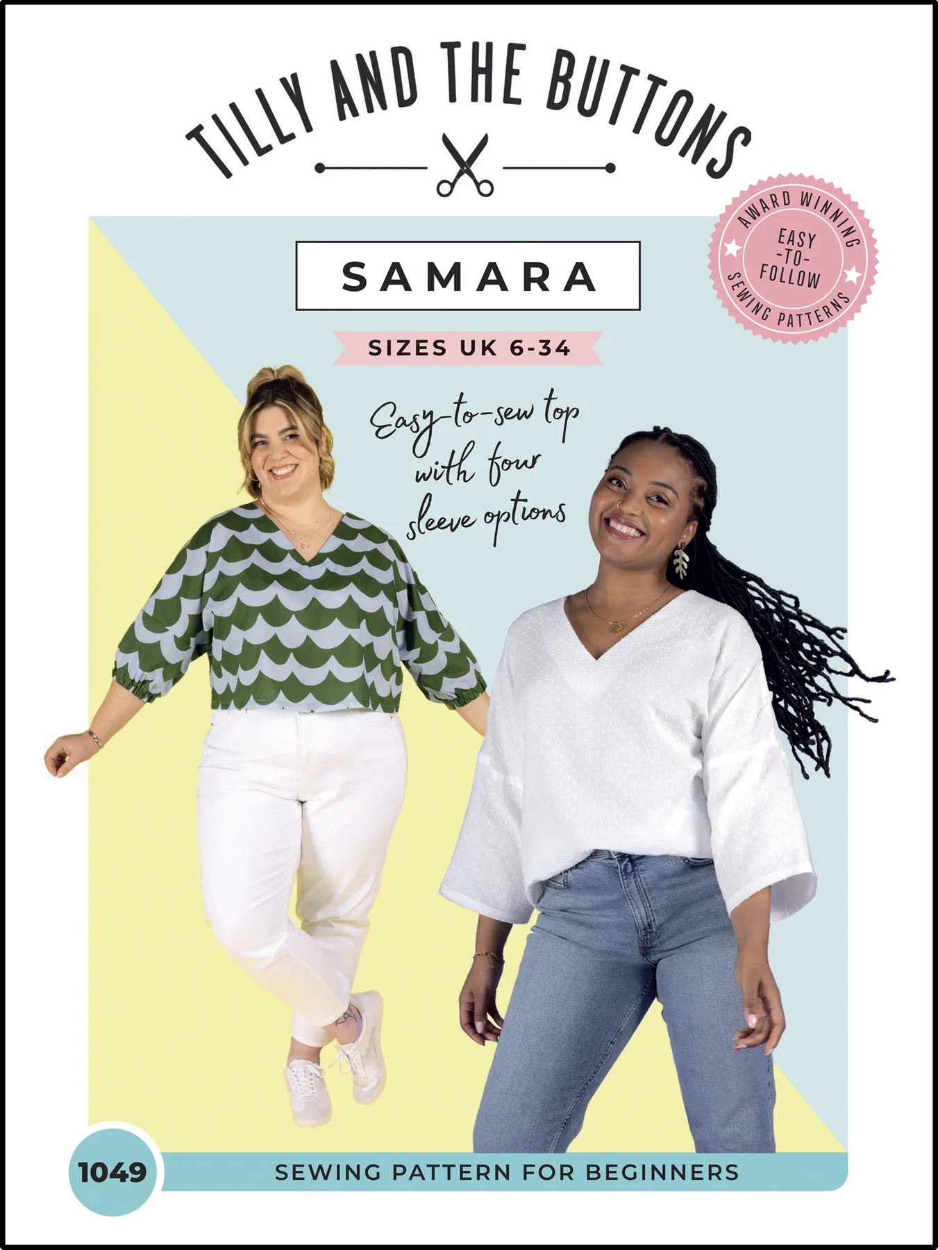 Tilly and The Buttons Paper Pattern - Samara Top