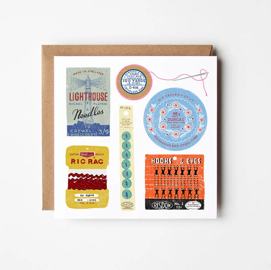 Sewing Collection - Greeting Card