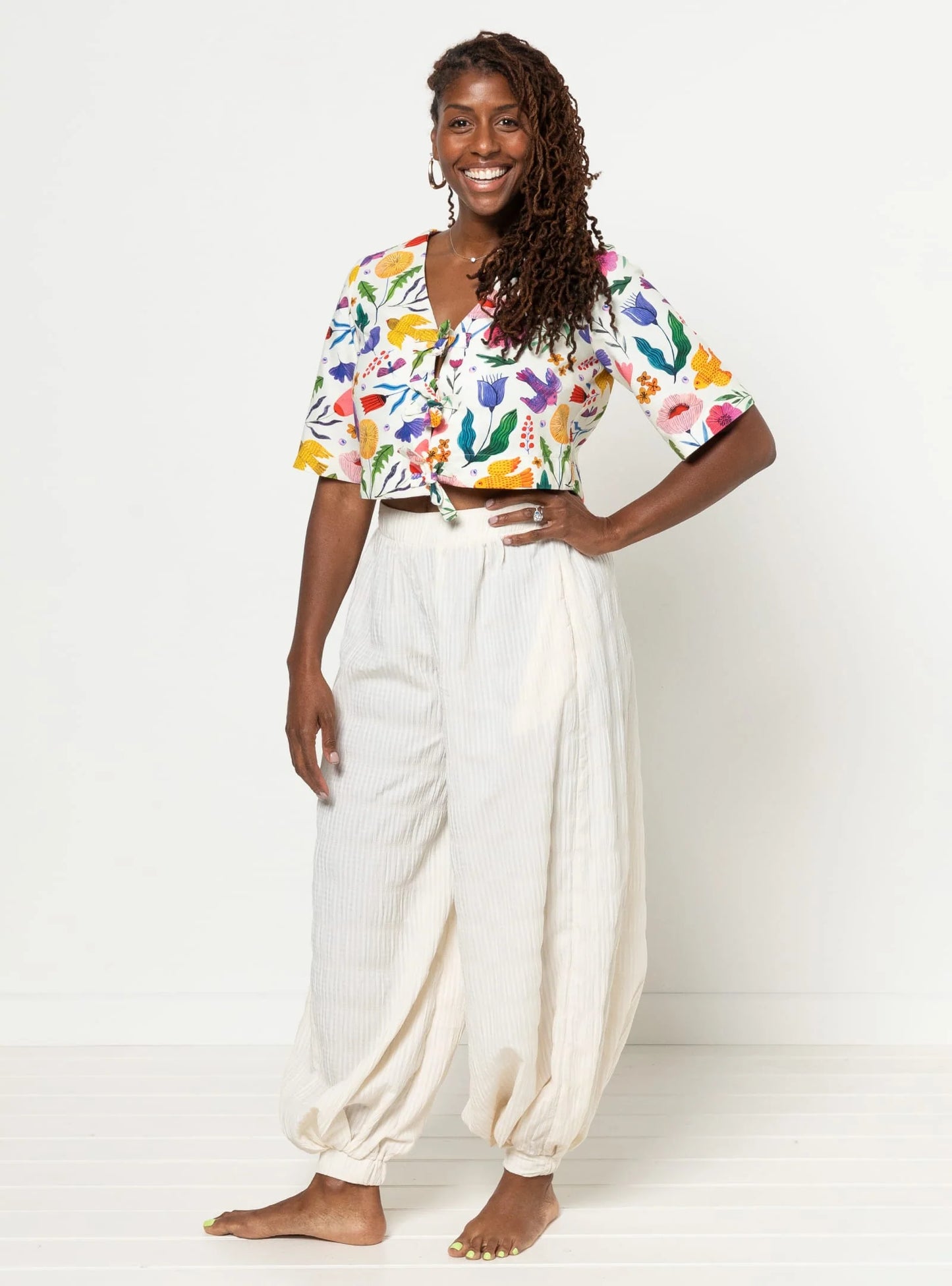Style Arc Sophia Woven Bubble Skirt and Pant