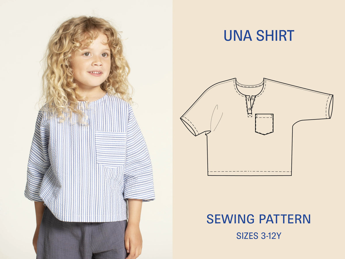 Una Shirt Pattern For Children