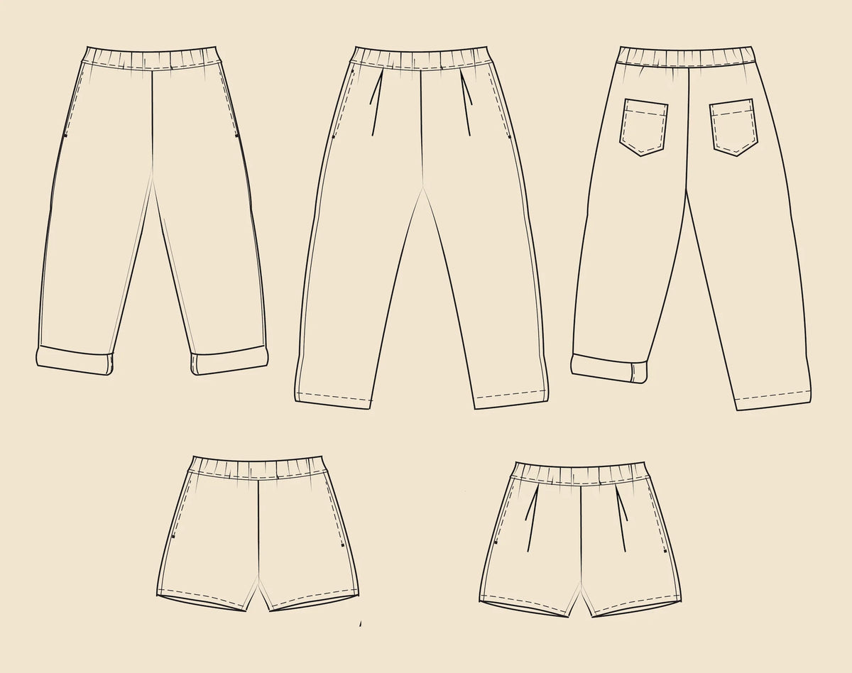 Volume Pants Pattern For Children