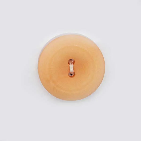 Corozo nut peach 2 hole size 36